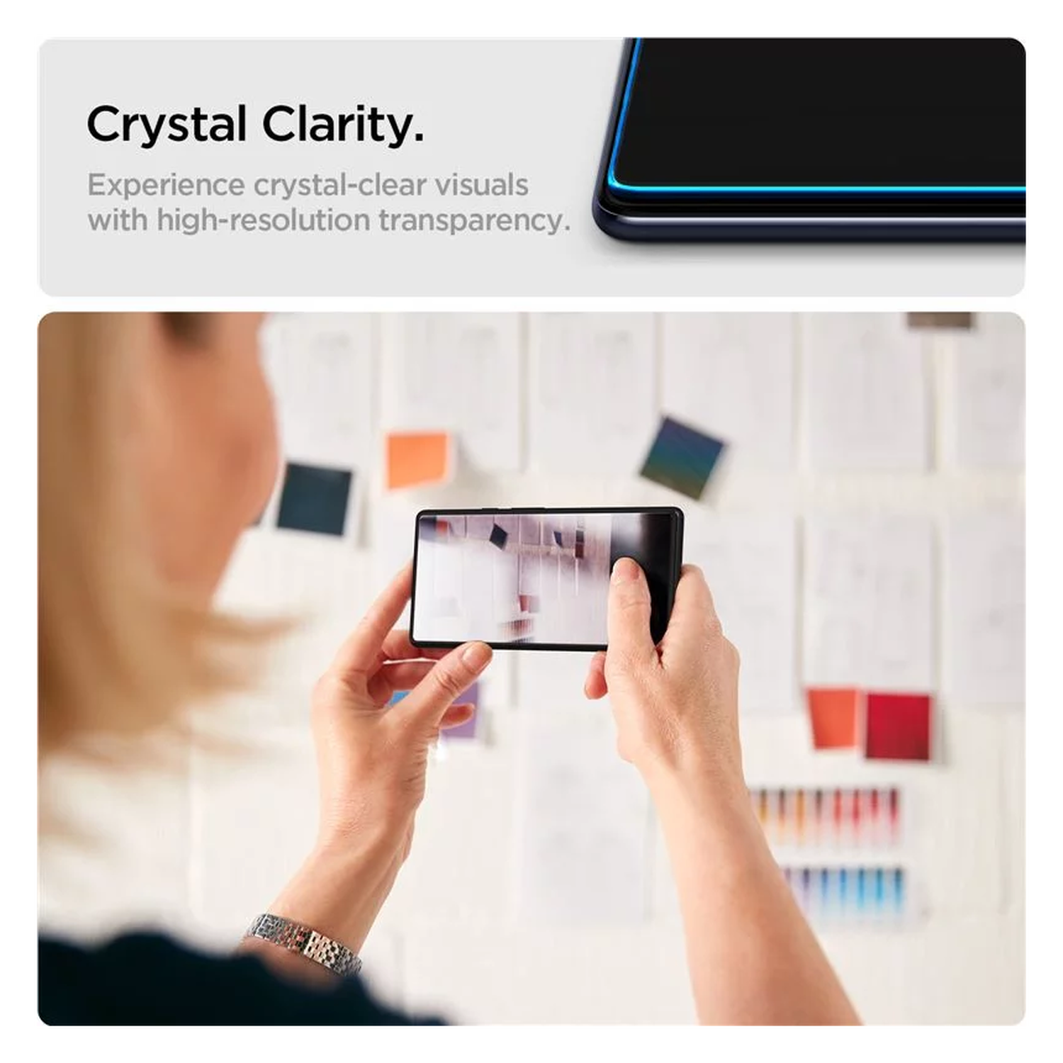 Spigen Glas t.R Slim Samsung Galaxy Xcover 7 Pro / 7 Screen Protector 2-Pack afbeelding 4