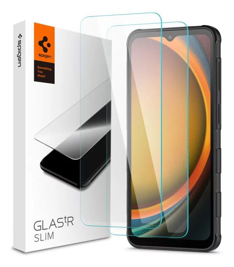 Spigen Glas t.R Slim Samsung Galaxy Xcover 7 Pro / 7 Screen Protector 2-Pack afbeelding 1
