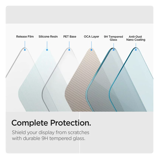 Spigen Glas t.R Slim Samsung Galaxy Xcover 7 Pro / 7 Screen Protector 2-Pack afbeelding 3