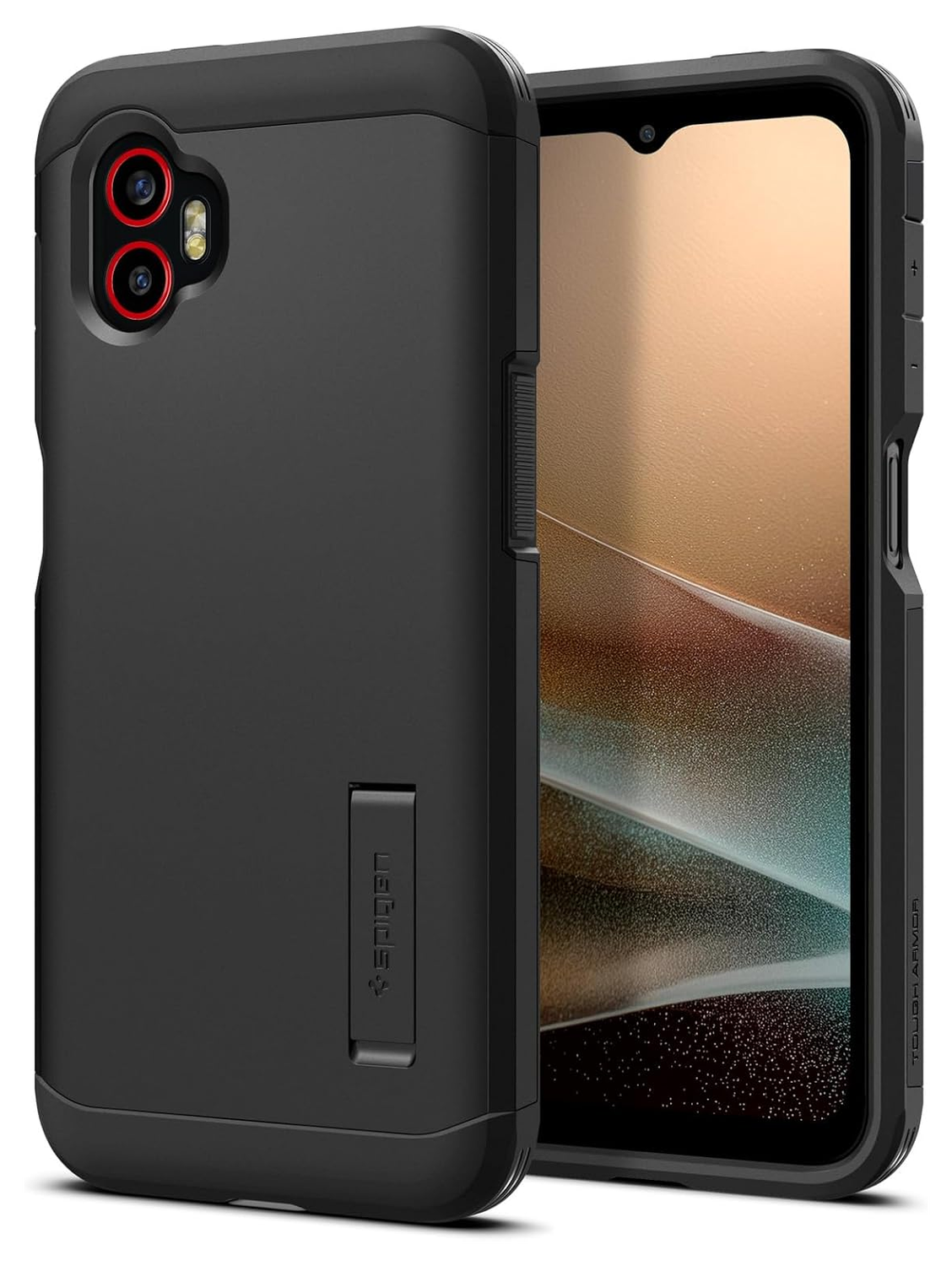 Spigen Tough Armor Samsung Galaxy Xcover 7 Pro Hoesje Back Cover Zwart afbeelding 1
