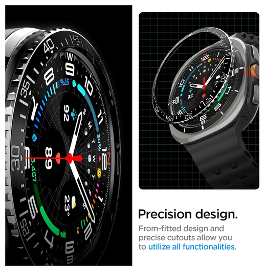 Spigen Bezel Tune Samsung Galaxy Watch Ultra Bezel Ring Protector afbeelding 3