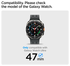 Spigen Bezel Tune Samsung Galaxy Watch Ultra Bezel Ring Protector afbeelding 2