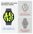 Spigen EZ Fit - Samsung Galaxy Watch 6 44MM Screen Protector Glas 2-Pack afbeelding 7