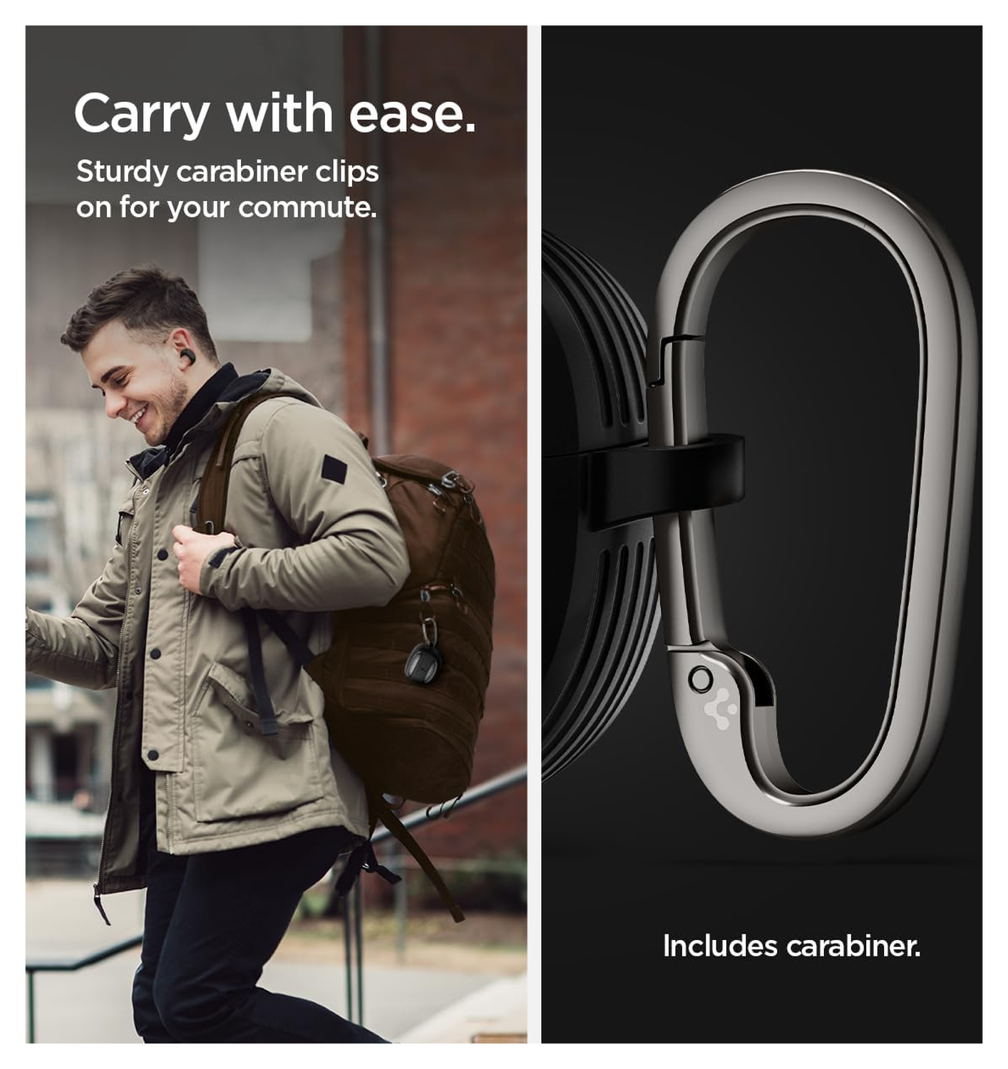 Spigen Rugged Armor Bose Ultra Open Hoesje Zwart afbeelding 2