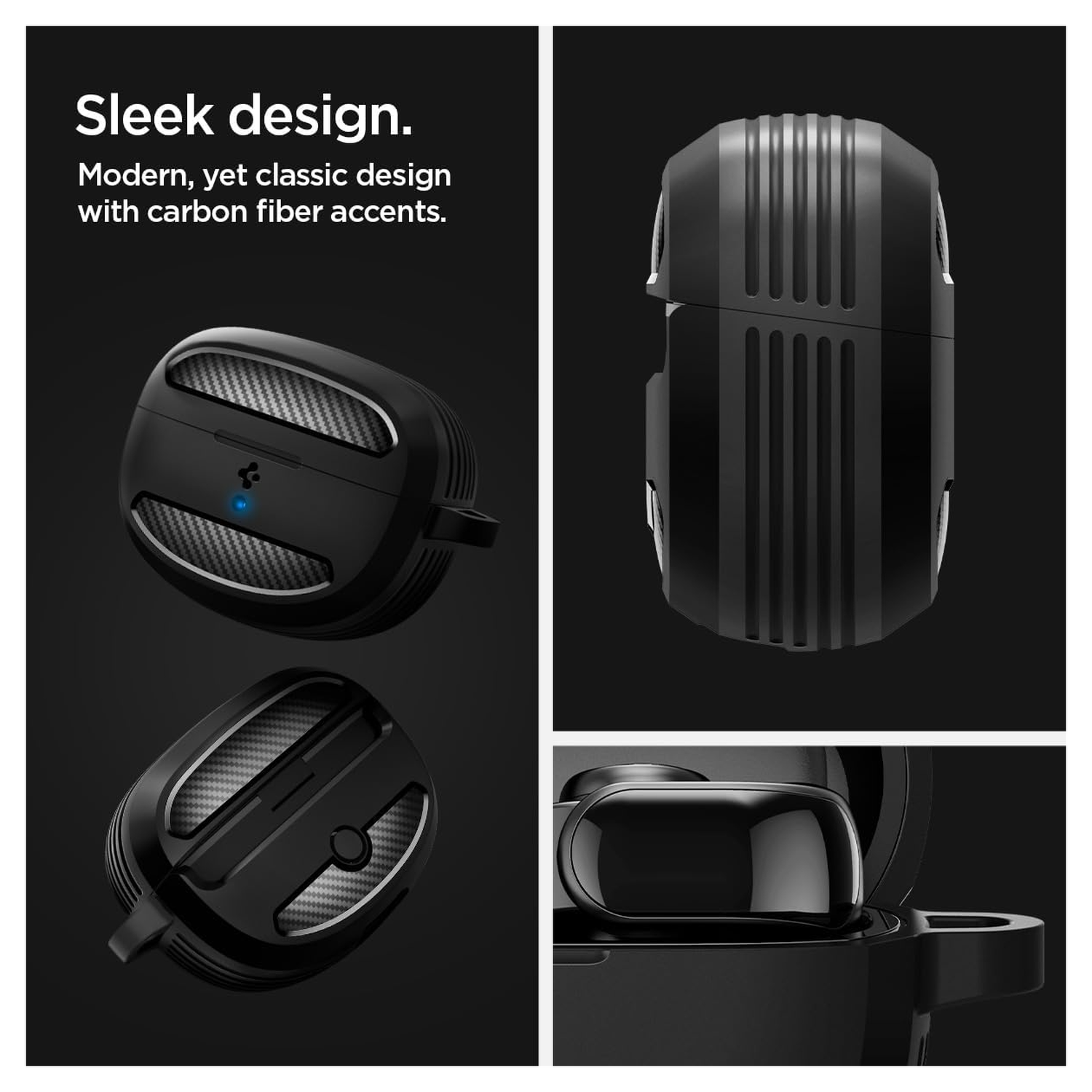 Spigen Rugged Armor Bose Ultra Open Hoesje Zwart afbeelding 5