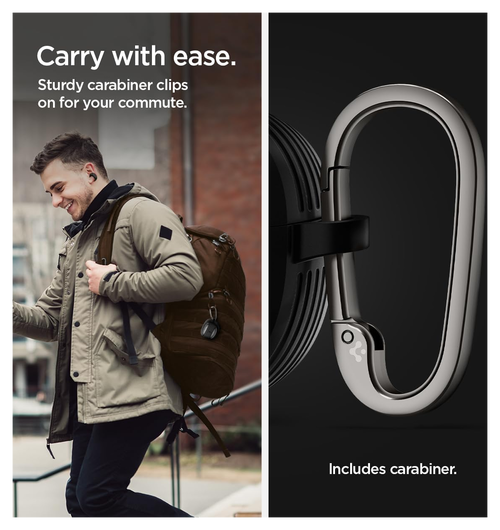 Spigen Rugged Armor Bose Ultra Open Hoesje Zwart afbeelding 2