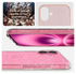 Spigen Liquid Crystal Apple iPhone 16 Hoesje Back Cover Glitter Roze afbeelding 2