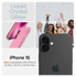 Spigen Liquid Crystal Apple iPhone 16 Hoesje Back Cover Glitter Roze afbeelding 7
