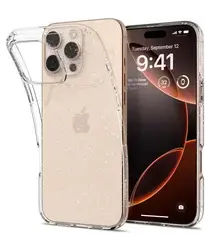 Spigen Liquid Crystal Apple iPhone 16 Pro Max Hoesje Back Cover Glitter afbeelding