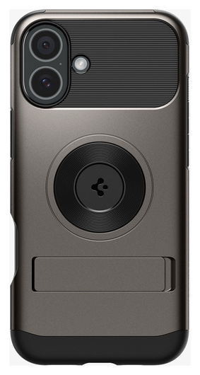 Spigen Slim Armor MagFit Apple iPhone 16 Plus Hoesje MagSafe Gunmetal afbeelding 2