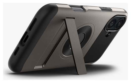 Spigen Slim Armor MagFit Apple iPhone 16 Plus Hoesje MagSafe Gunmetal afbeelding 9