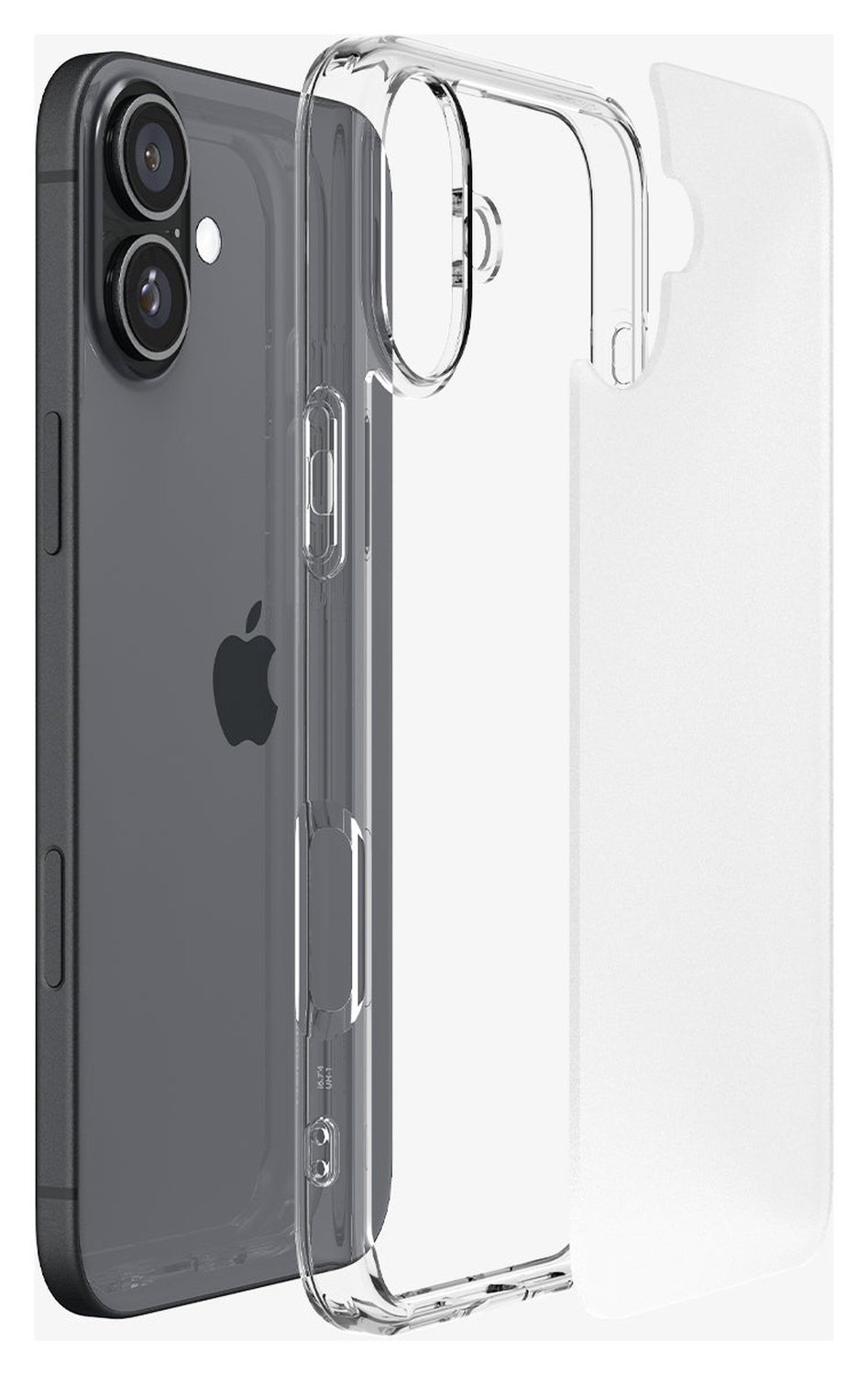 Spigen Ultra Hybrid Apple iPhone 16 Plus Hoesje Back Cover Frost Transparant afbeelding 10
