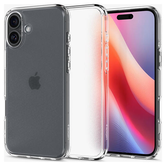 Spigen Ultra Hybrid Apple iPhone 16 Plus Hoesje Back Cover Frost Transparant afbeelding 1