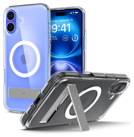 Spigen Ultra Hybrid S MagFit Apple iPhone 16 Plus Hoesje Back Cover Transparant afbeelding