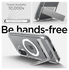 Spigen Ultra Hybrid S MagFit Apple iPhone 16 Plus Hoesje Back Cover Transparant afbeelding 3