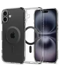 Spigen Ultra Hybrid MagFit Apple iPhone 16 Plus Hoesje MagSafe Carbon Fiber afbeelding