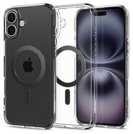 Spigen Ultra Hybrid MagFit Apple iPhone 16 Plus Hoesje MagSafe Carbon Fiber afbeelding