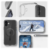 Spigen Ultra Hybrid MagFit Apple iPhone 16 Plus Hoesje MagSafe Carbon Fiber afbeelding 8