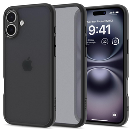 Spigen Ultra Hybrid Apple iPhone 16 Plus Hoesje Back Cover Frost Zwart