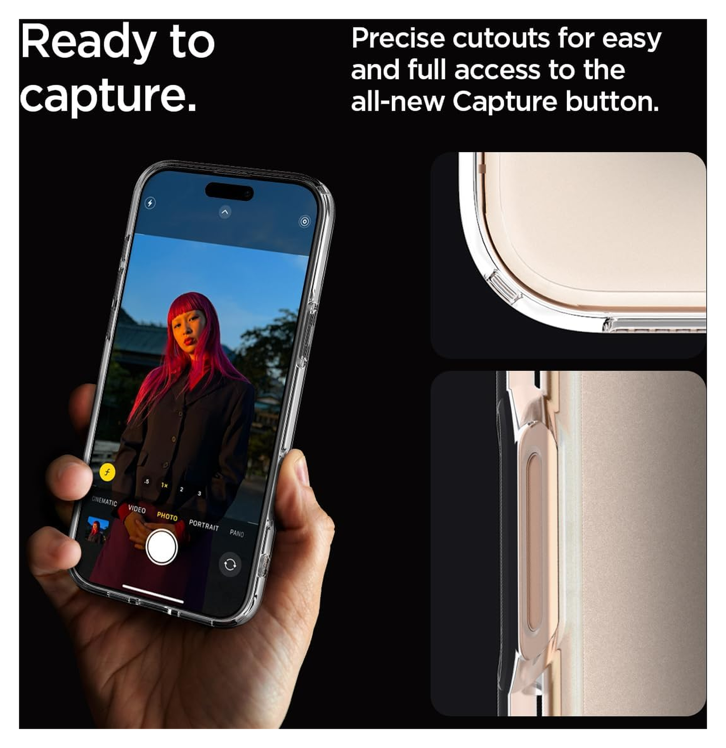 Spigen Ultra Hybrid Apple iPhone 16 Pro Max Hoesje Back Cover Frost Transparant afbeelding 4