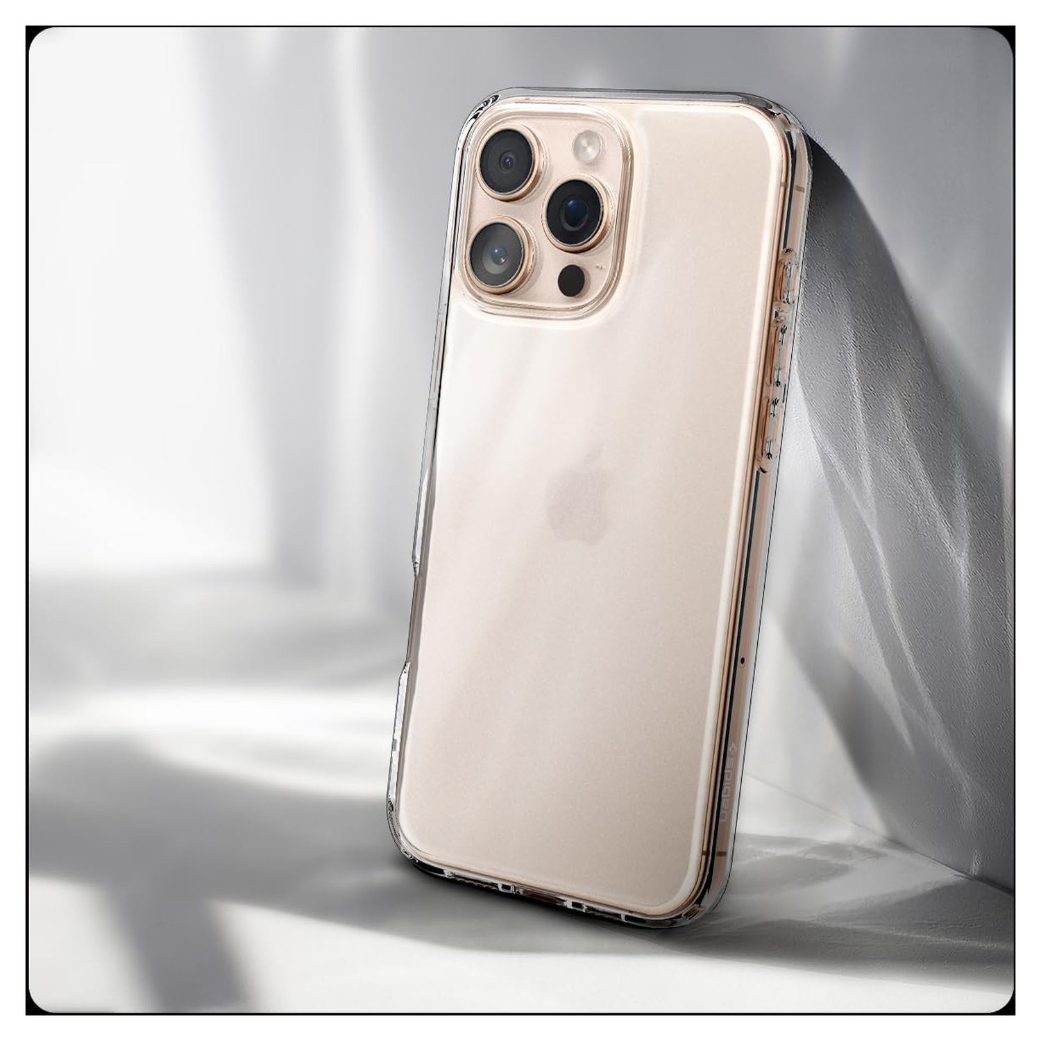 Spigen Ultra Hybrid Apple iPhone 16 Pro Max Hoesje Back Cover Frost Transparant afbeelding 7