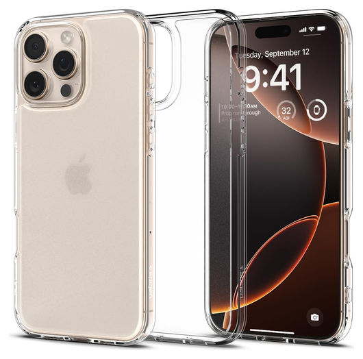 Spigen Ultra Hybrid Apple iPhone 16 Pro Max Hoesje Back Cover Frost Transparant afbeelding 1