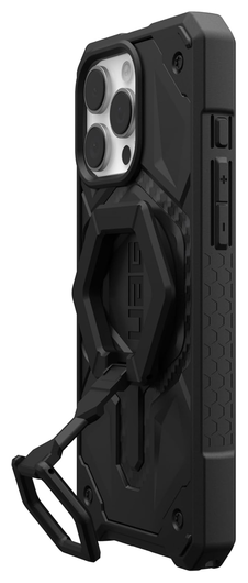 UAG Monarch Pro MagSafe iPhone 16 Pro Max Hoesje + Ring Standaard Zwart afbeelding 7