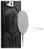 UAG Monarch Pro MagSafe iPhone 16 Pro Max Hoesje + Ring Standaard Zwart afbeelding 4