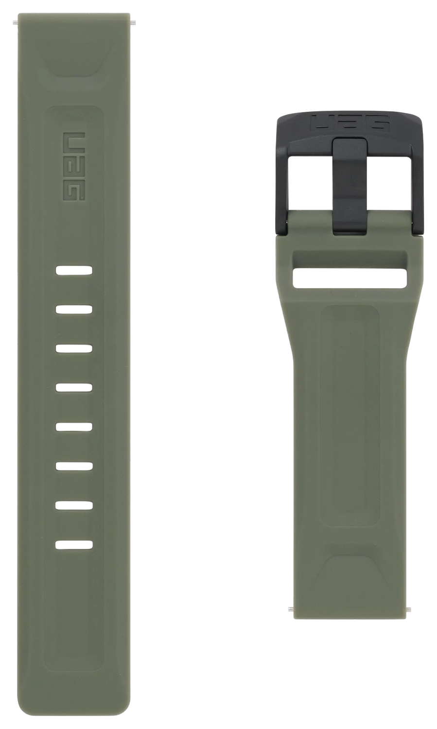 UAG Scout - Universeel Smartwatch 20MM Bandje - Siliconen Groen afbeelding 1