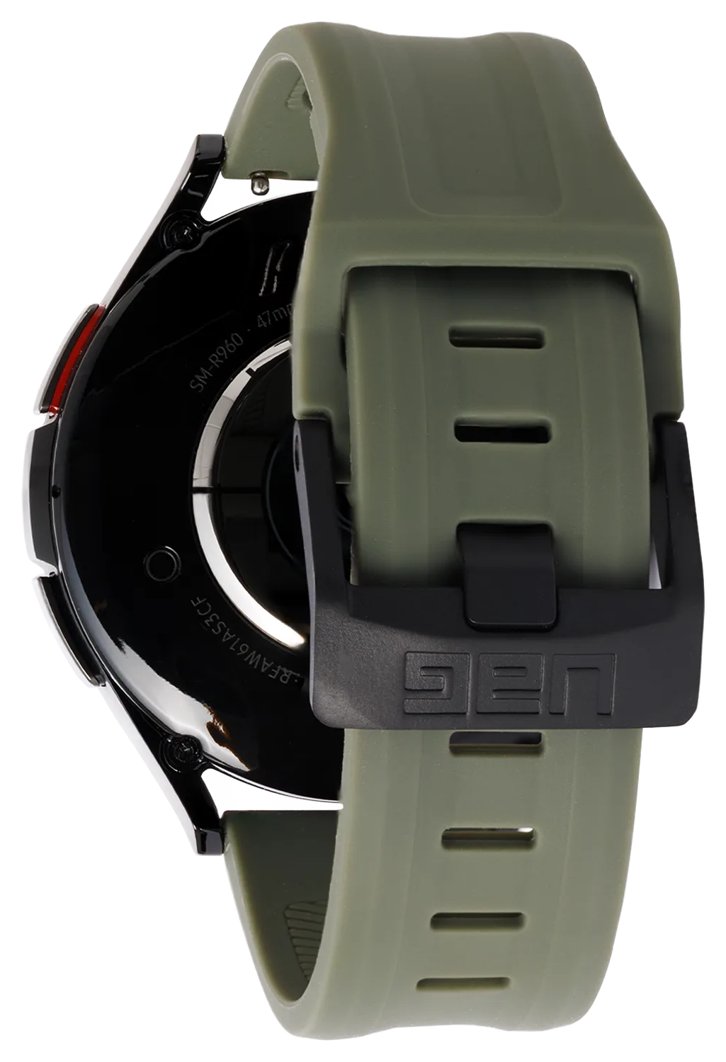 UAG Scout - Universeel Smartwatch 20MM Bandje - Siliconen Groen afbeelding 5