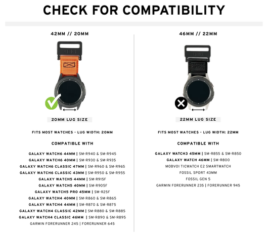 UAG Scout - Universeel Smartwatch 20MM Bandje - Siliconen Groen afbeelding 3
