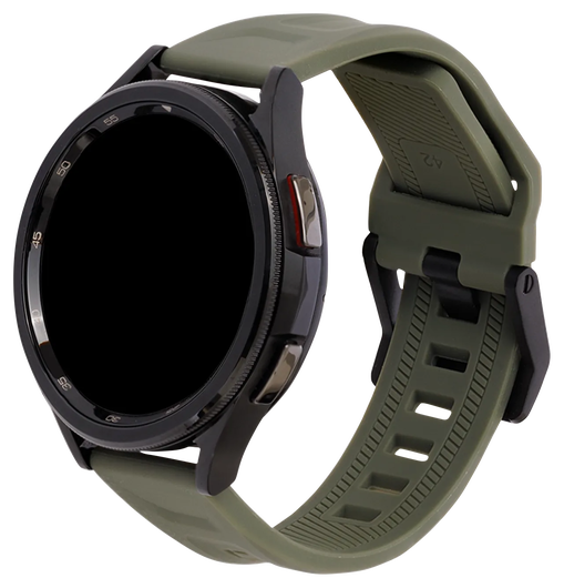 UAG Scout - Universeel Smartwatch 20MM Bandje - Siliconen Groen afbeelding 4