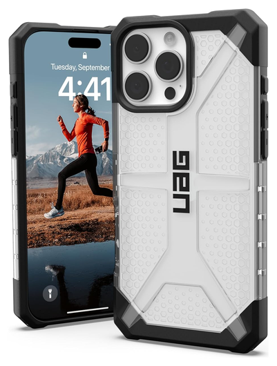 Urban Armor Gear Plasma Apple iPhone 16 Pro Max Hoesje Back Cover Ice afbeelding 1