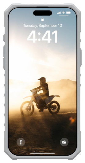 UAG Pathfinder Clear iPhone 16 Pro Max Hoesje MagSafe met Koord Neon afbeelding 8