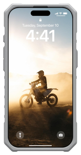 UAG Pathfinder Clear iPhone 16 Pro Hoesje MagSafe met Koord Neon afbeelding 8
