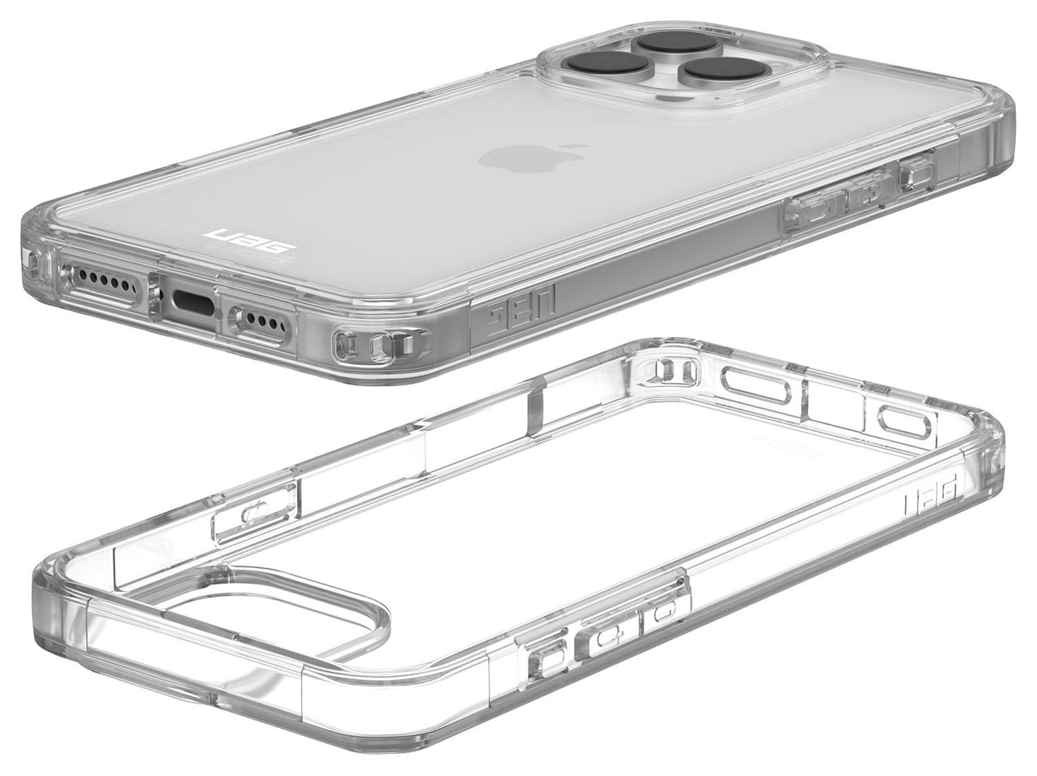 Urban Armor Gear Plyo Apple iPhone 16 Pro Max Hoesje Back Cover Ice afbeelding 8