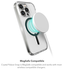ZAGG Crystal Palace Snap Kickstand Apple iPhone 15 Pro Hoesje MagSafe Clear afbeelding 6