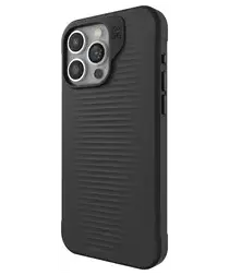 ZAGG Luxe Apple iPhone 15 Pro Max Hoesje Back Cover 3M Valbescherming Zwart afbeelding
