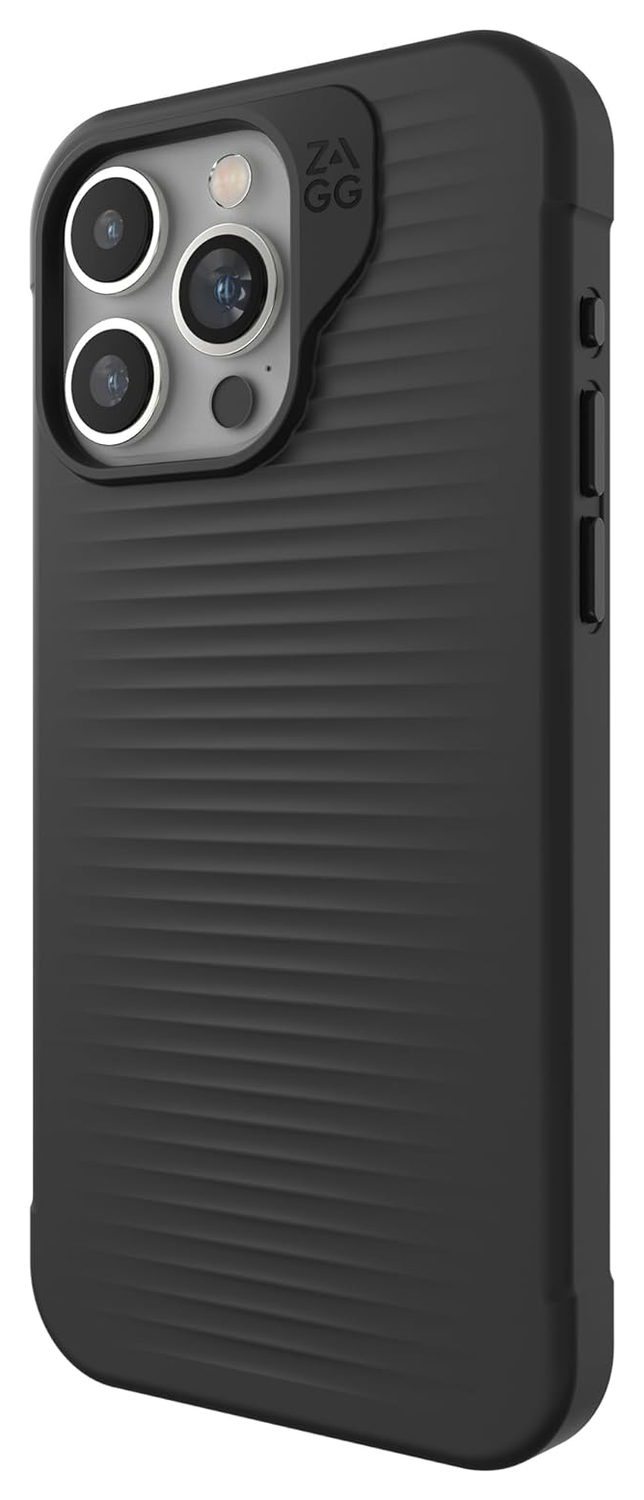 ZAGG Luxe Apple iPhone 15 Pro Max Hoesje Back Cover 3M Valbescherming Zwart afbeelding 1