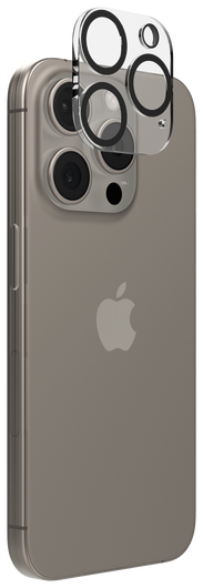 ZAGG InvisibleShield Elite iPhone 15 Pro / 15 Pro Max Camera Lens Protector afbeelding 2