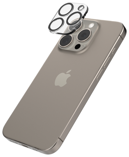 ZAGG InvisibleShield Elite iPhone 15 Pro / 15 Pro Max Camera Lens Protector afbeelding 4