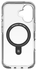 ZAGG Santa Cruz Snap Apple iPhone 16 Hoesje MagSafe Back Cover Transparant Zwart