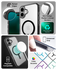 ZAGG Santa Cruz Snap Apple iPhone 16 Hoesje MagSafe Back Cover Transparant Zwart afbeelding 4