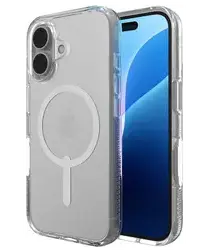 ZAGG Crystal Palace Snap Apple iPhone 16 Hoesje MagSafe Back Cover Transparant afbeelding