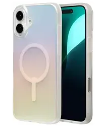 ZAGG Milan Snap Apple iPhone 16 Plus Hoesje MagSafe Back Cover Iridescent afbeelding