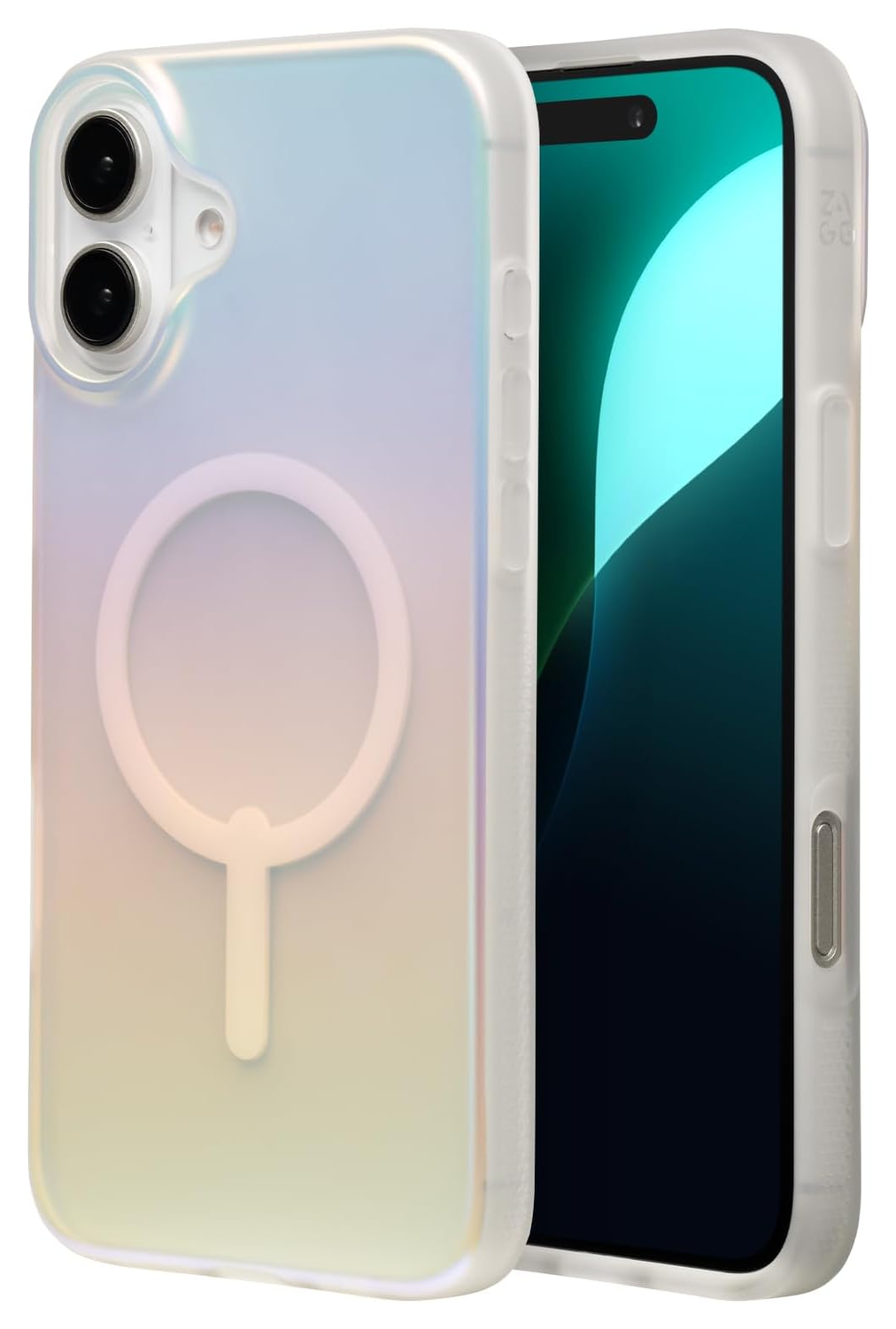 ZAGG Milan Snap Apple iPhone 16 Plus Hoesje MagSafe Back Cover Iridescent afbeelding 1