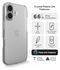 ZAGG Crystal Palace Apple iPhone 15 Plus Hoesje 4M DropProof Transparant afbeelding 2