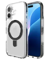 ZAGG Santa Cruz Snap Apple iPhone 16 Pro Max Hoesje MagSafe Back Cover Zwart afbeelding