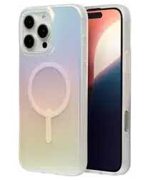 ZAGG Milan Snap Apple iPhone 16 Pro Max Hoesje MagSafe Back Cover Iridescent afbeelding