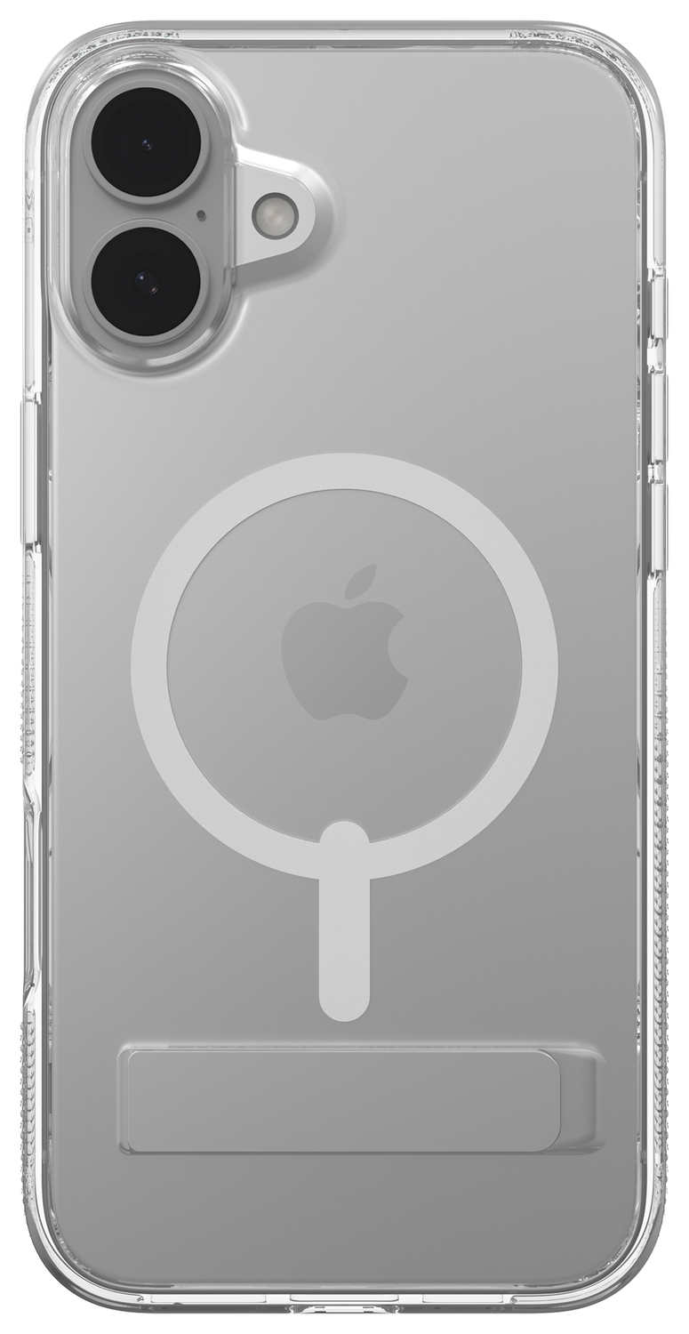 ZAGG Crystal Palace Snap Kickstand iPhone 16 Plus Hoesje MagSafe Transparant afbeelding 8
